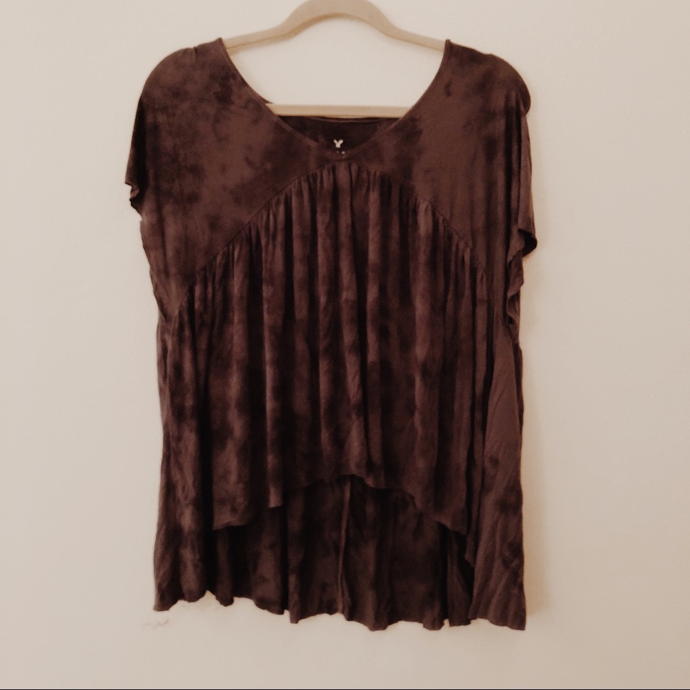 AEO tie-dye top